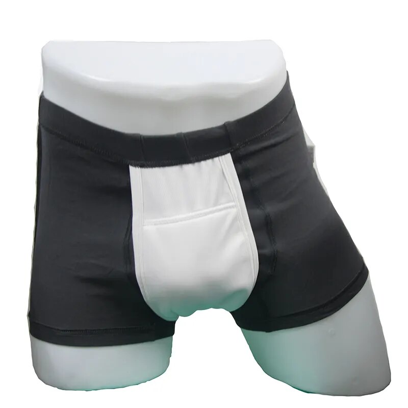 Leak Proof Underwear For Men - Reusable Incontinence Briefs for Comfort ...